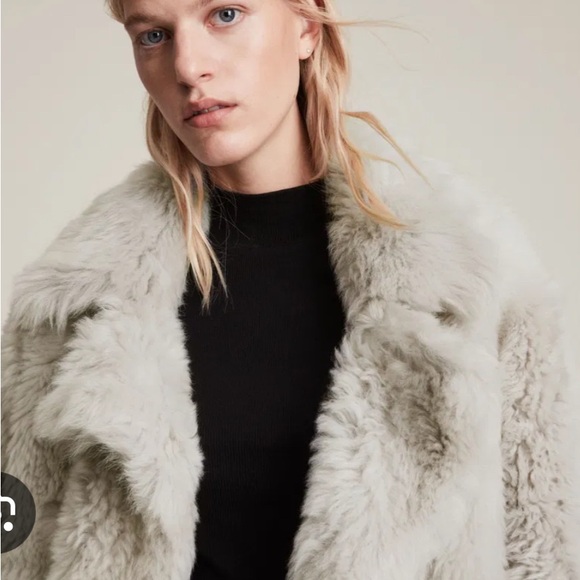 ALLSAINTS Shearling Jacket - Picture 7 of 11